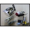 Kit luces acero dinamo