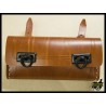 Cartera porta herramienta ecocuero marrón