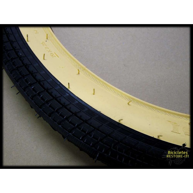 Cubiertas 20x2.25 Negro/crema