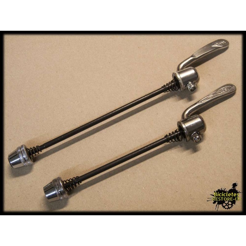 Jgo. Cierres de rueda clásicos acero.