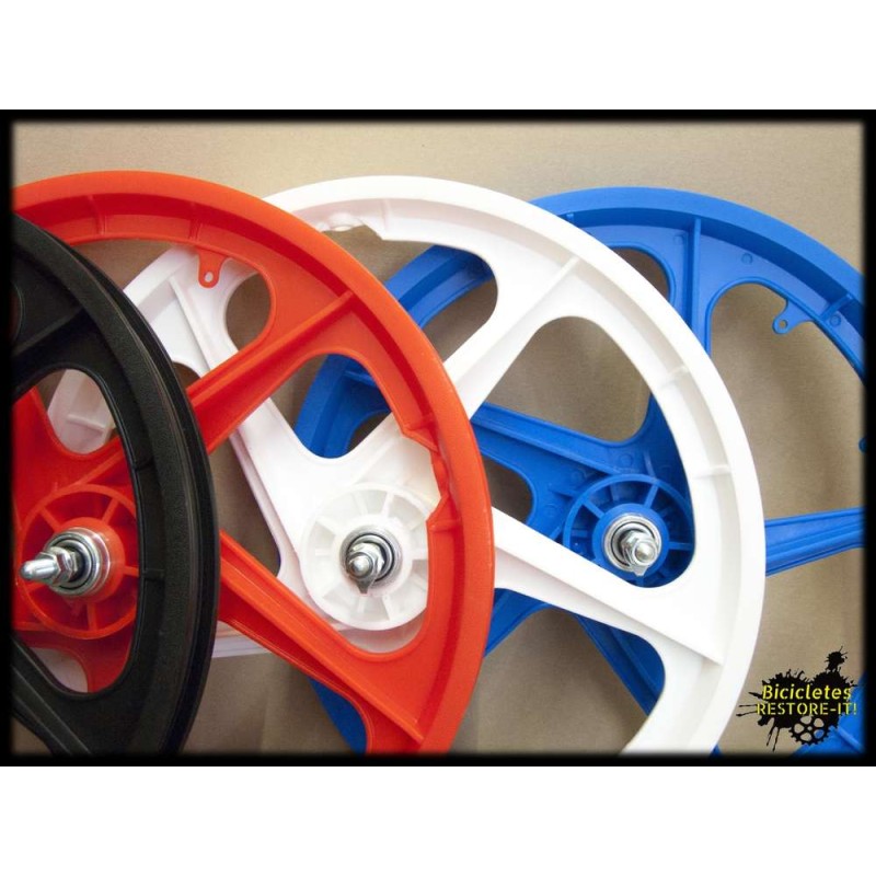 Jgo. Ruedas PVC Bmx 20"