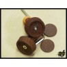 Tapones para manillar wood con expansor